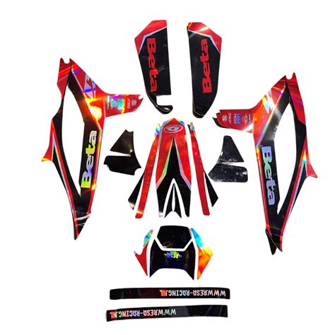 beta rr 50 track stickerset